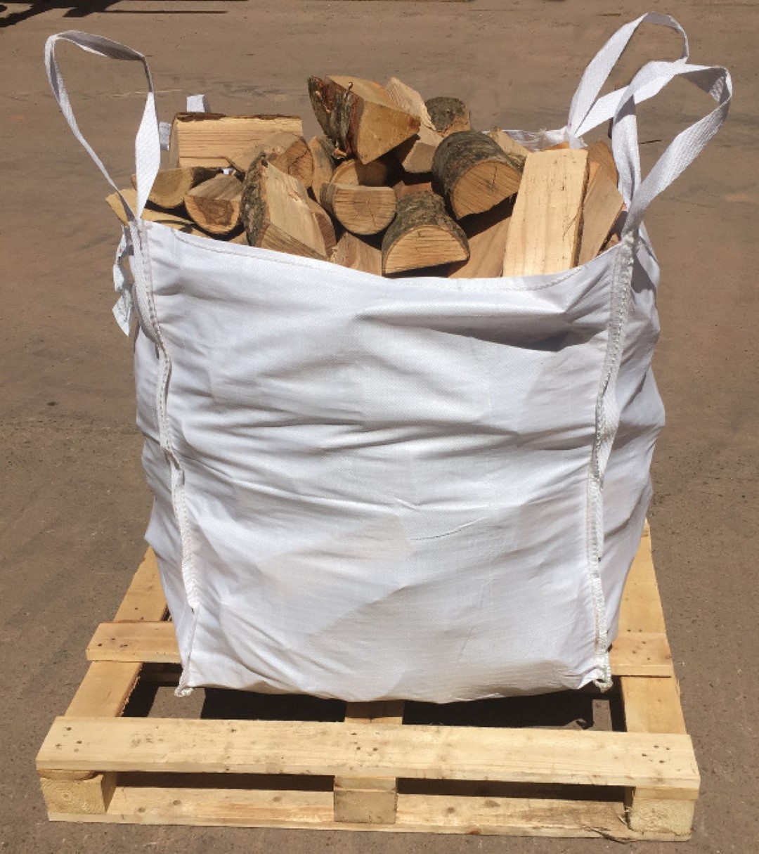 Kiln dried hardwood dumpy bag
